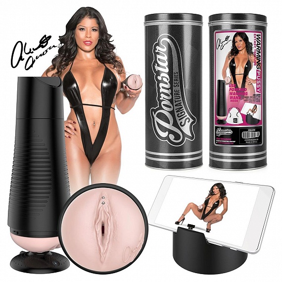 Искусственная реалистичная вагина в тубе Alexis Amore